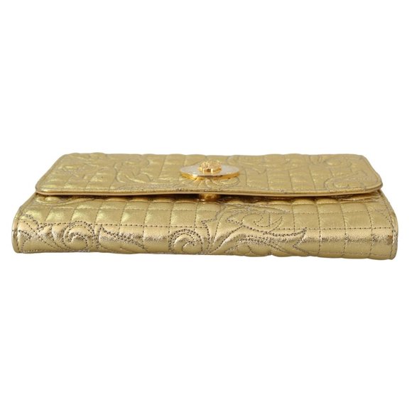 SOLD VERSACE Quilted Nappa Leather Evening Handbag - Picture 5 of 8